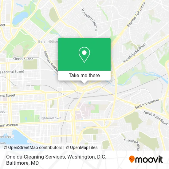 Oneida Cleaning Services map