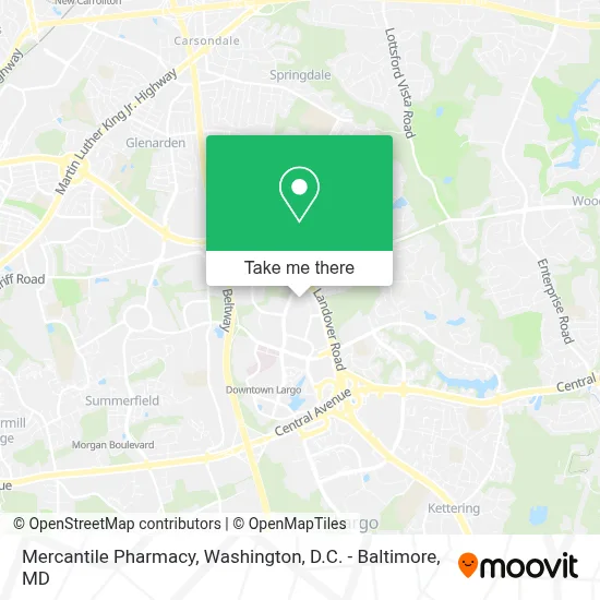 Mercantile Pharmacy map