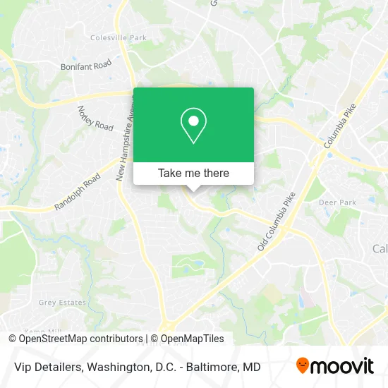 Vip Detailers map