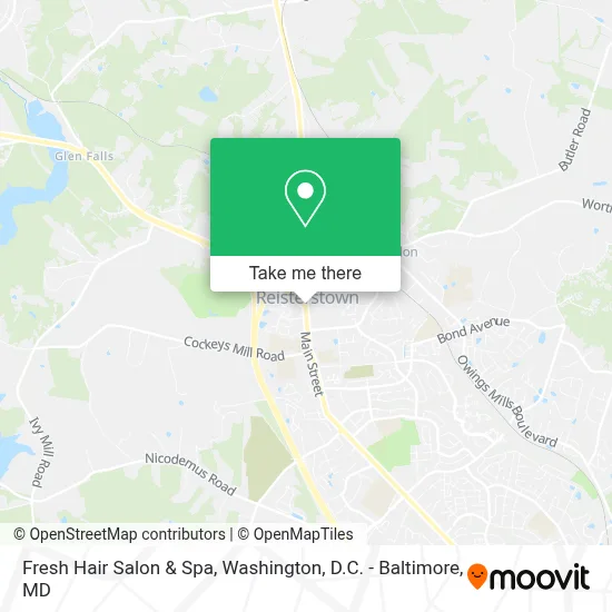 Fresh Hair Salon & Spa map