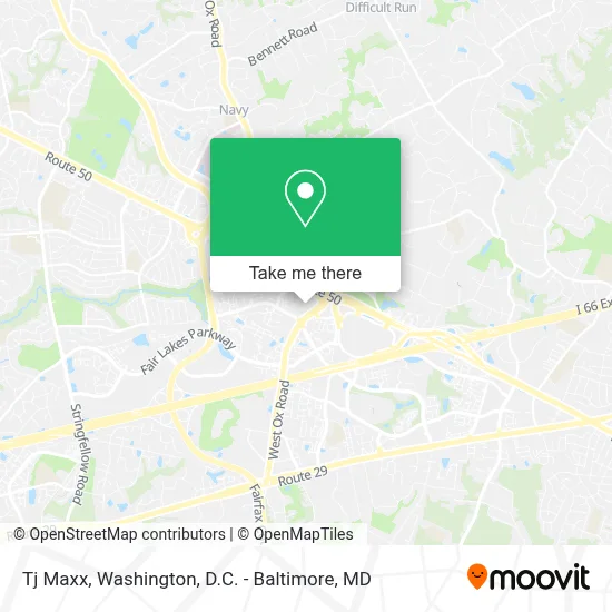 Tj Maxx map