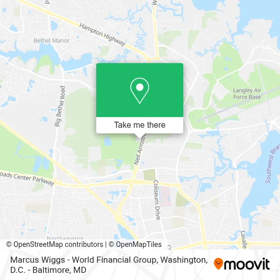 Marcus Wiggs - World Financial Group map