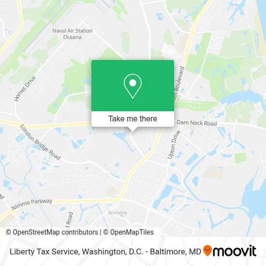 Liberty Tax Service map
