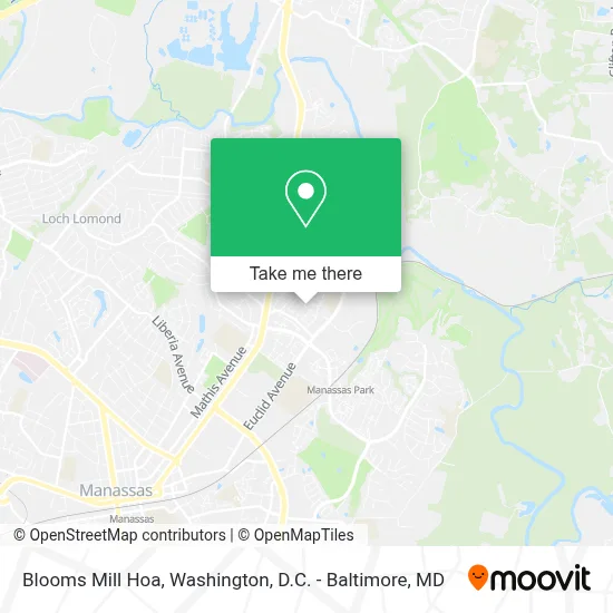 Blooms Mill Hoa map