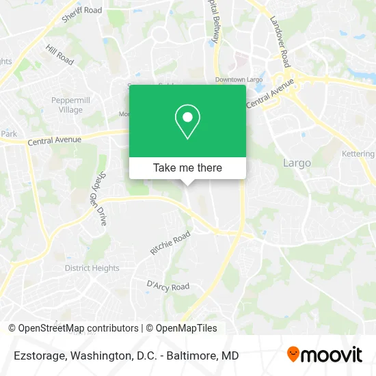 Ezstorage map