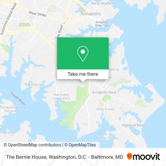 The Bernie House map