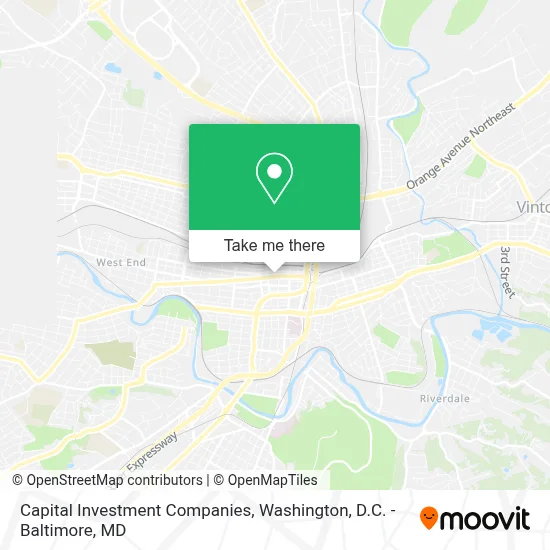 Capital Investment Companies map