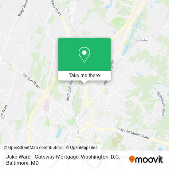 Jake Ward - Gateway Mortgage map