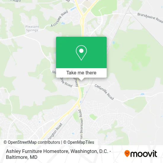 Ashley Furniture Homestore map