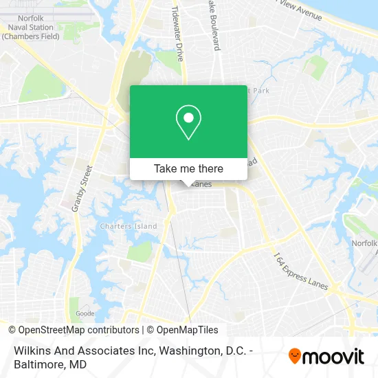 Wilkins And Associates Inc map