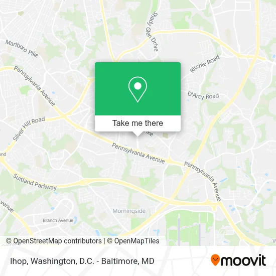 Ihop map