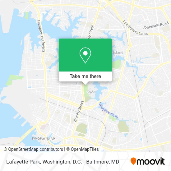 Lafayette Park map