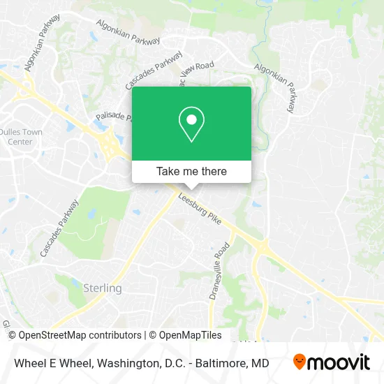 Wheel E Wheel map