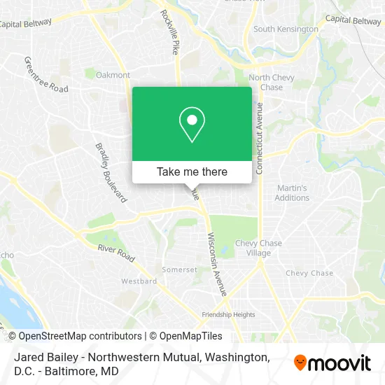 Jared Bailey - Northwestern Mutual map