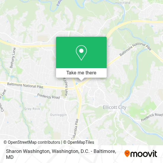 Sharon Washington map