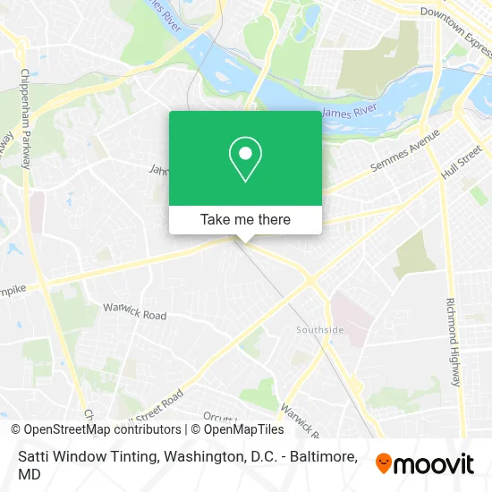Satti Window Tinting map