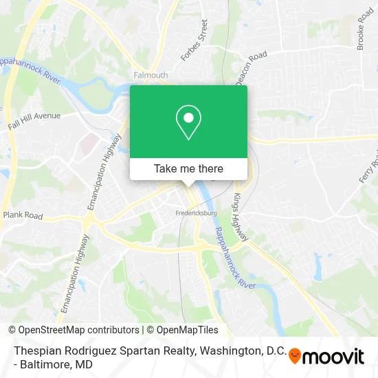 Thespian Rodriguez Spartan Realty map