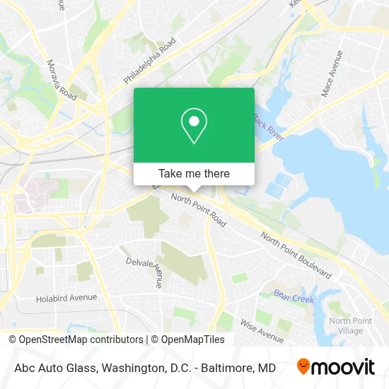 Abc Auto Glass map