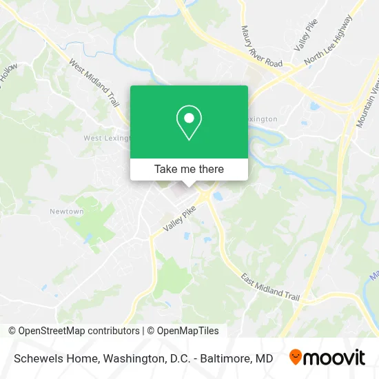 Schewels Home map
