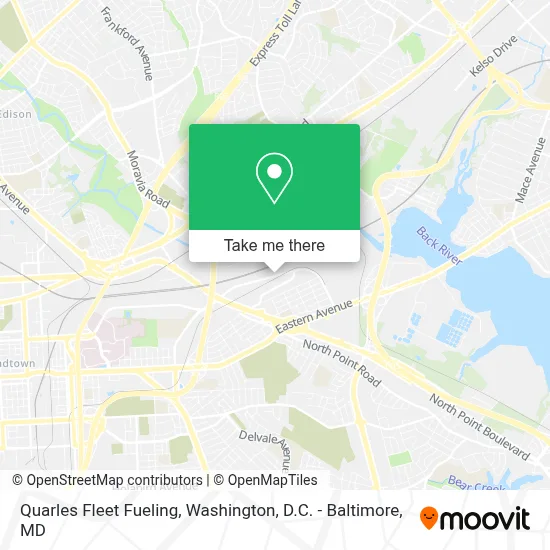 Quarles Fleet Fueling map