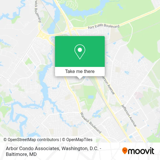 Arbor Condo Associates map