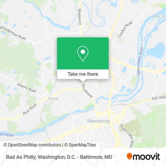 Bad As Philly map