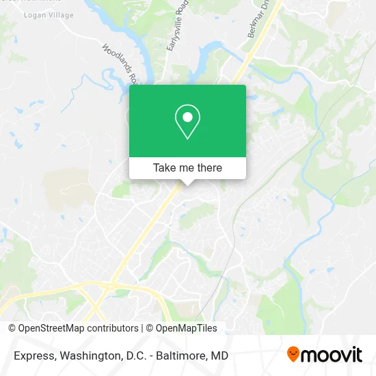 Express map
