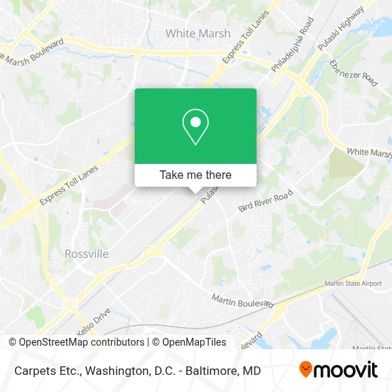Carpets Etc. map