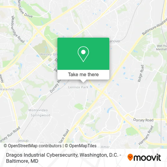 Dragos Industrial Cybersecurity map