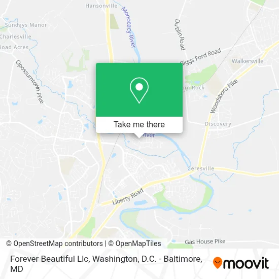 Forever Beautiful Llc map