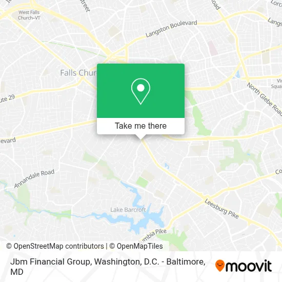 Jbm Financial Group map