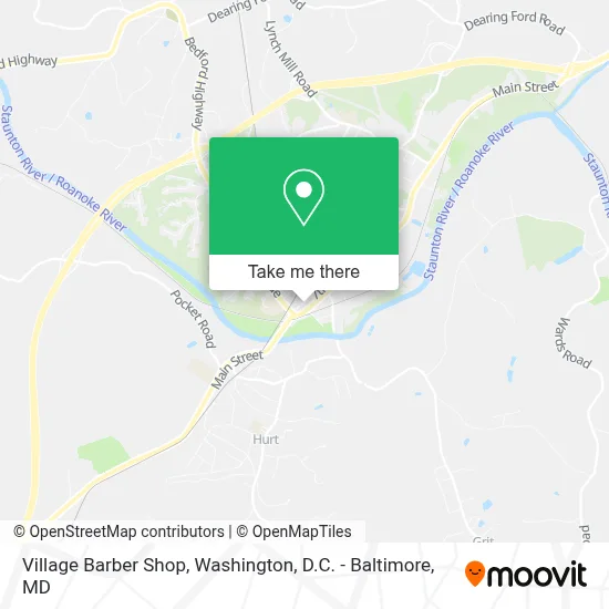 Village Barber Shop map