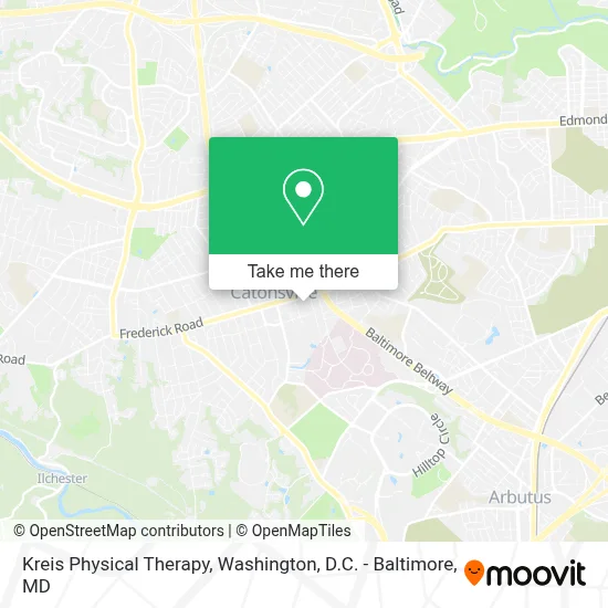 Kreis Physical Therapy map