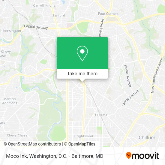 Moco Ink map