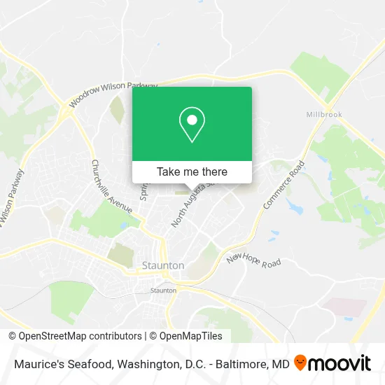 Maurice's Seafood map