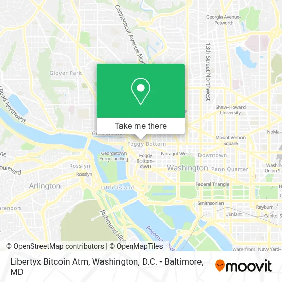 Libertyx Bitcoin Atm map