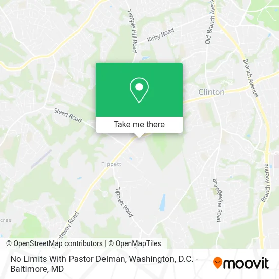No Limits With Pastor Delman map