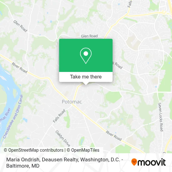 Maria Ondrish, Deausen Realty map