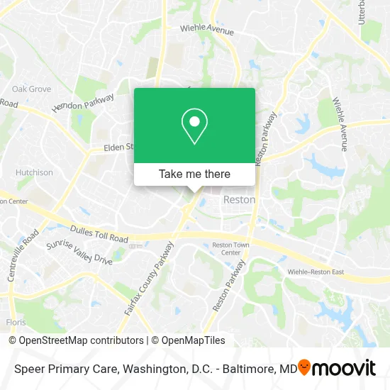 Speer Primary Care map