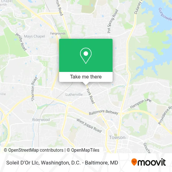 Soleil D'Or Llc map