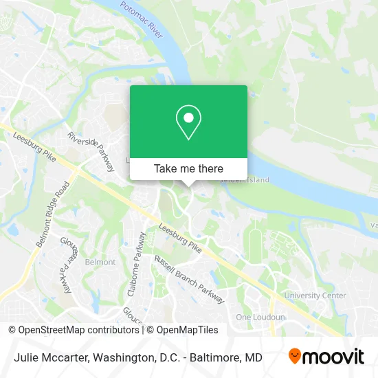 Julie Mccarter map