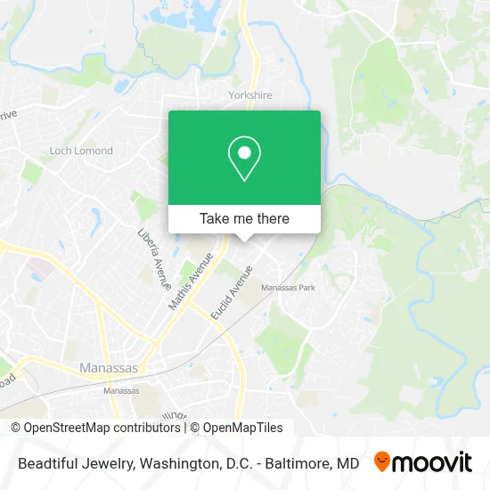 Beadtiful Jewelry map
