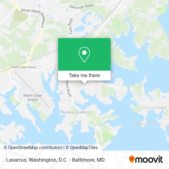 Lasarrus map
