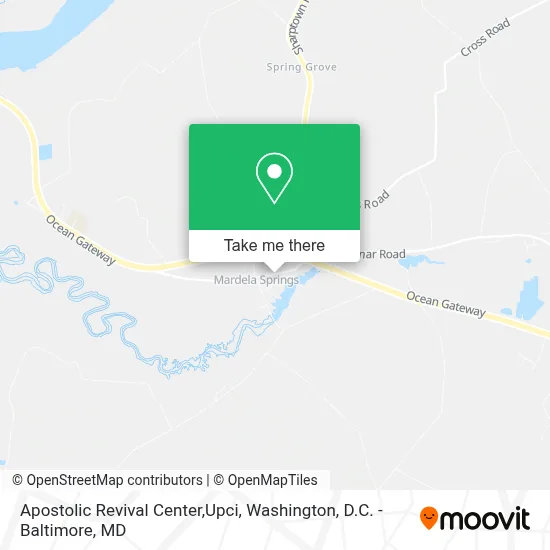 Apostolic Revival Center,Upci map