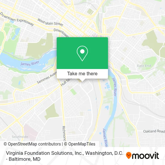 Virginia Foundation Solutions, Inc. map