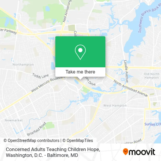 Concerned Adults Teaching Children Hope map