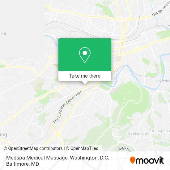 Medspa Medical Massage map