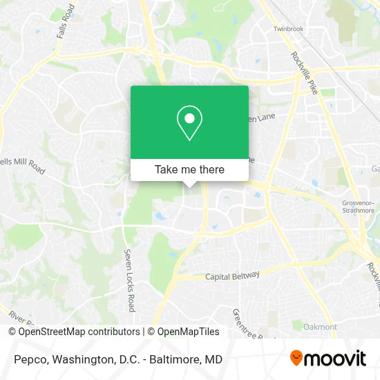 Pepco map