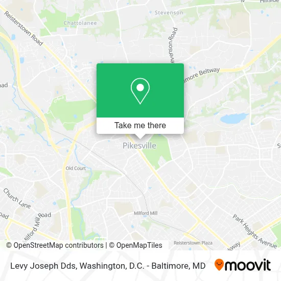 Levy Joseph Dds map