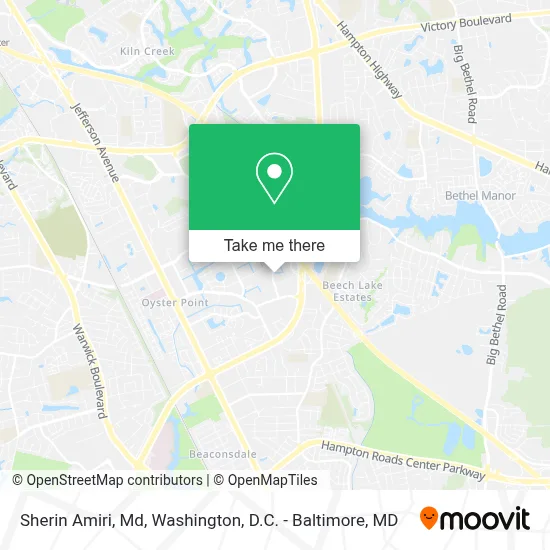 Sherin Amiri, Md map